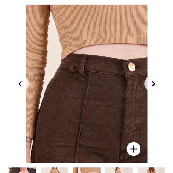 Big bud press western pants in espresso brown - Picture 2 of 7